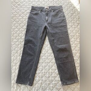 NWOT Everlane original organic cotton cheeky jean grey 31